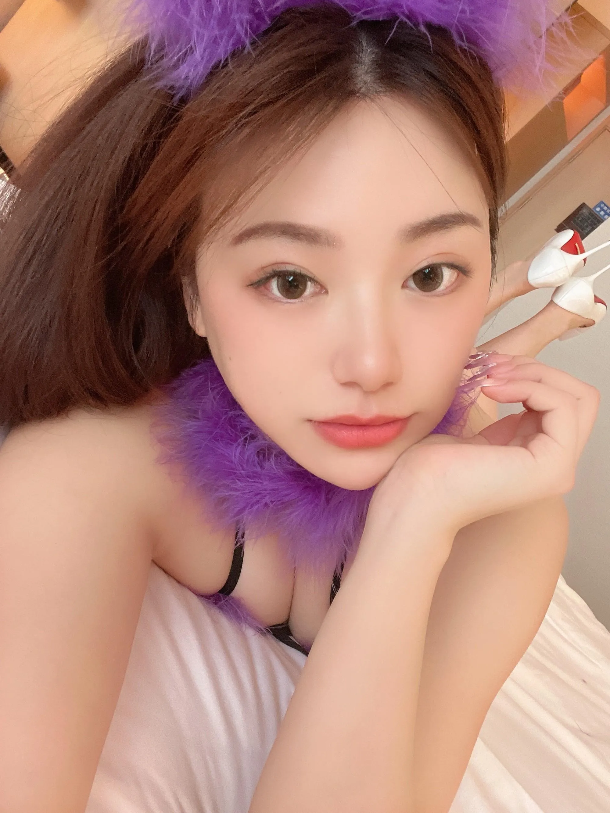 NO.058 奶宝妹纸 – 微密圈系列 紫狐 [42P]插图